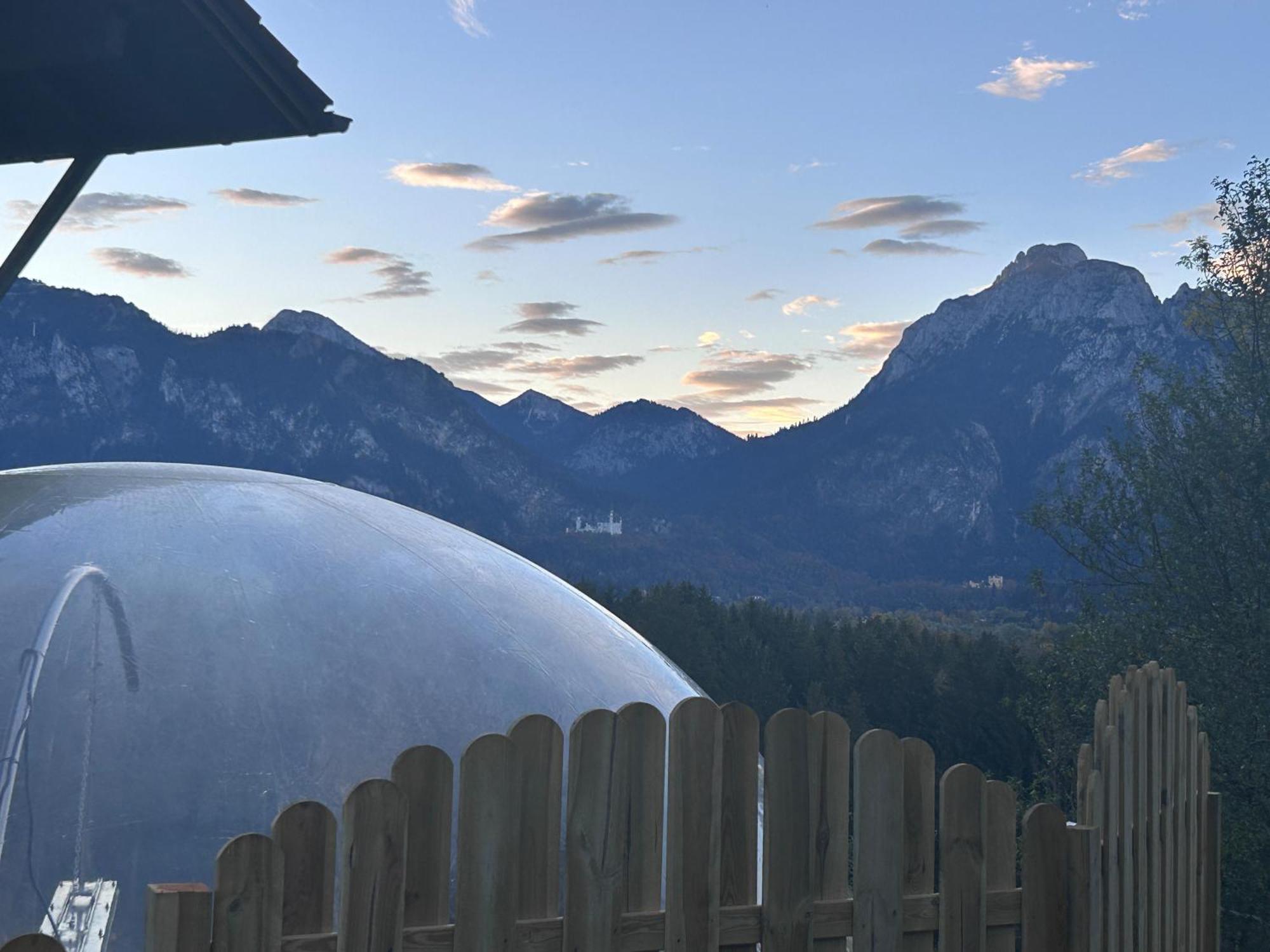 Bubble Tent Fuessen Im Allgaeu Buitenkant foto